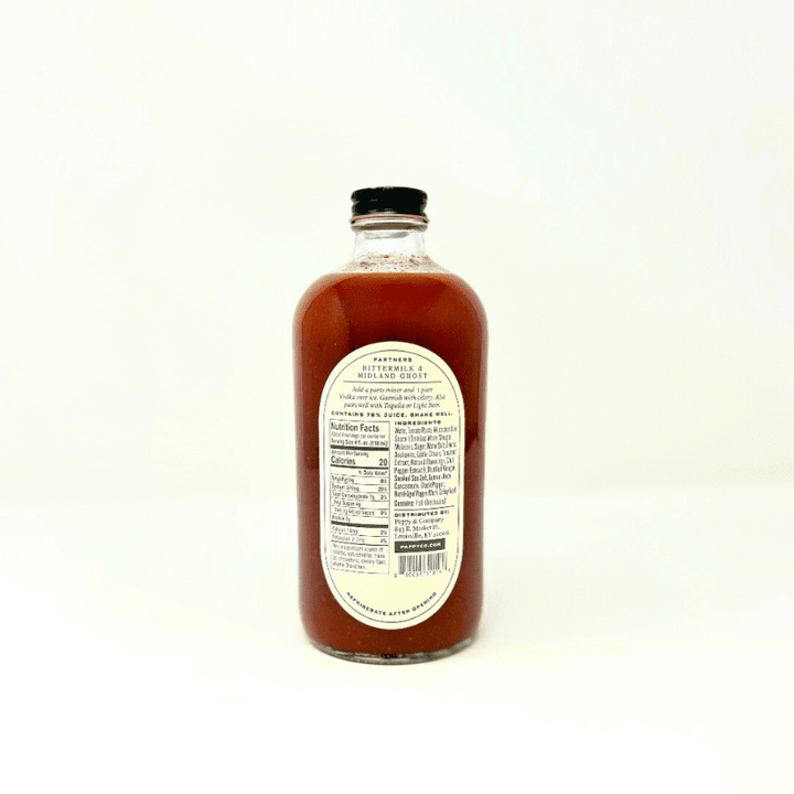 Bloody Mary Mix with Barrel-Aged Pepper Mash Food Pappy & Company 