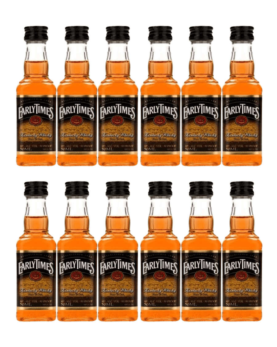 Early Times Bourbon 50mL 12-Pack Bourbon Early Times 