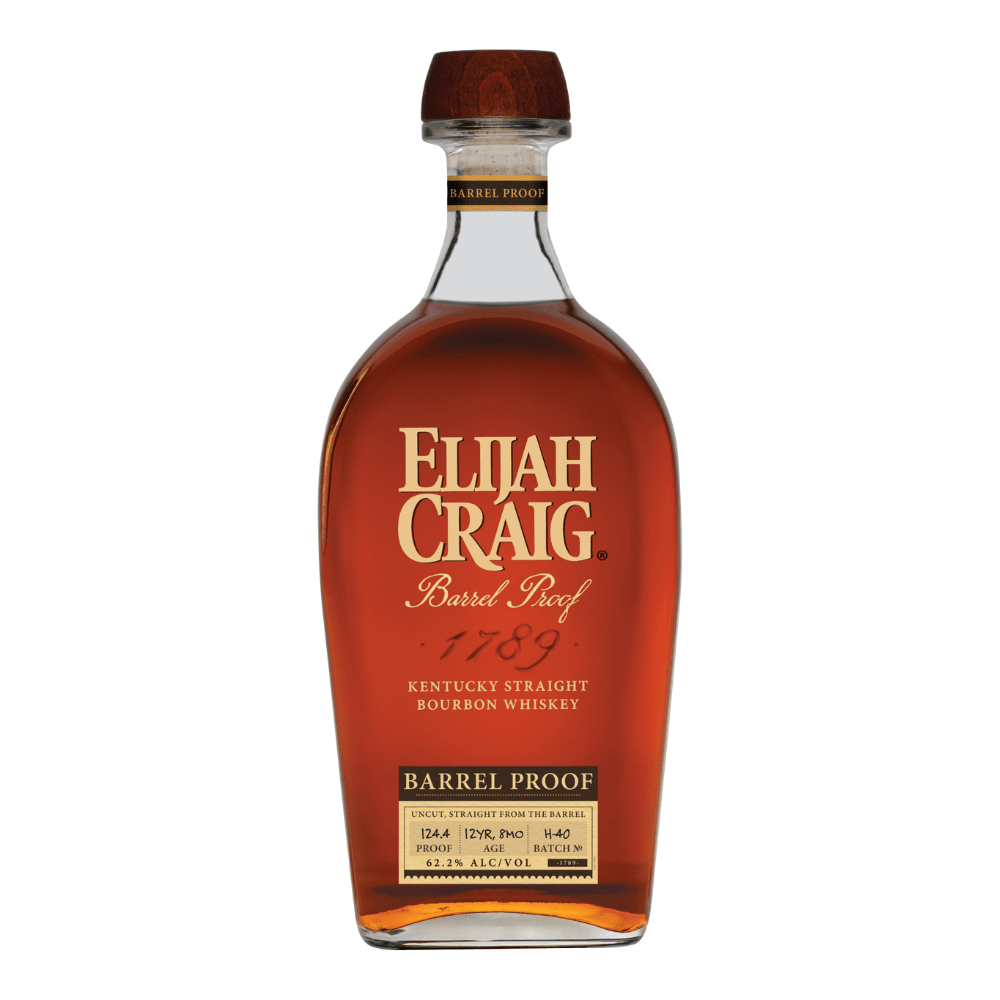 Elijah Craig Barrel Proof Bourbon Batch H-40 124.4 Proof Bourbon Elijah Craig 
