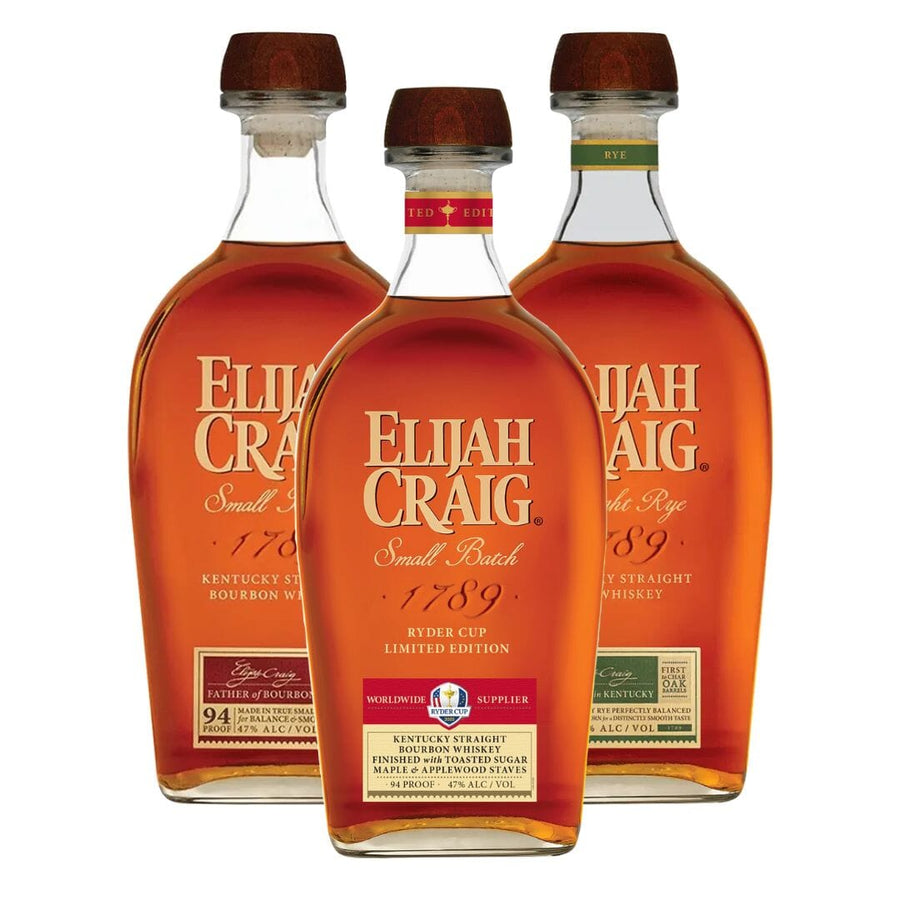 Elijah Craig Ryder Cup 2025 Edition Bundle Bourbon Elijah Craig 