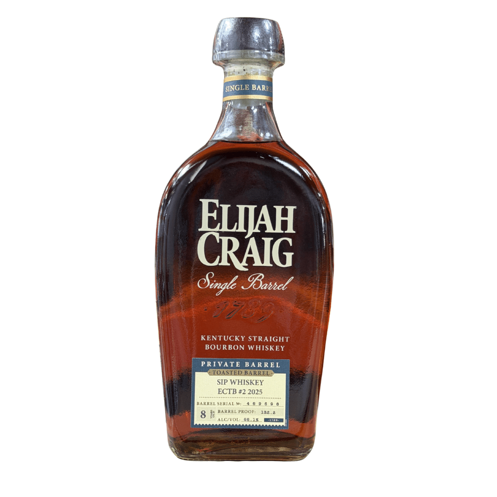 Elijah Craig Toasted Barrel Privately Selected by Sip Whiskey 132.2 Proof Bourbon Elijah Craig 