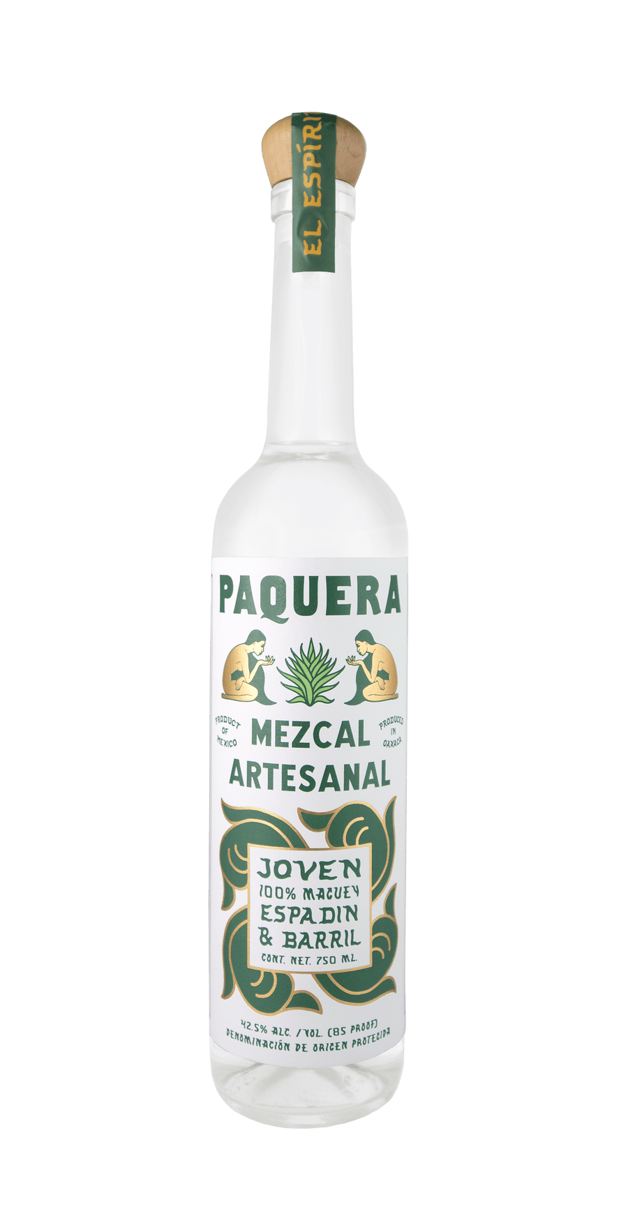 Paquera Mezcal 80% Espadin/20% Barril Mezcal Paquera Mezcal 