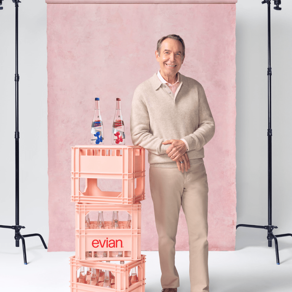 Evian X Jeff Koons Natural Spring Water 6PK Water Evian 