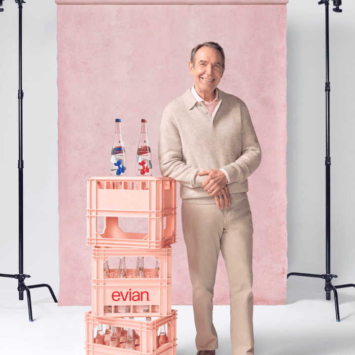 Evian X Jeff Koons Natural Spring Water 6PK Water Evian 