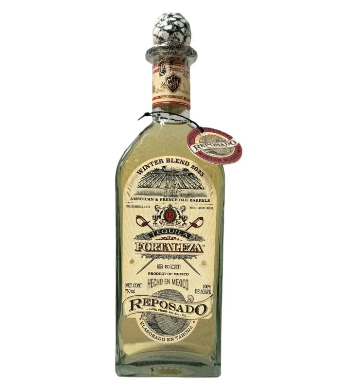Fortaleza Reposado Tequila Winter Blend 2025 Limited Edition Reposado Fortaleza 