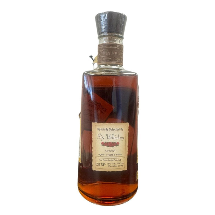 Four Roses OESF Sip Whiskey Private Selection Single Barrel 118.4 Proof Bourbon Four Roses 