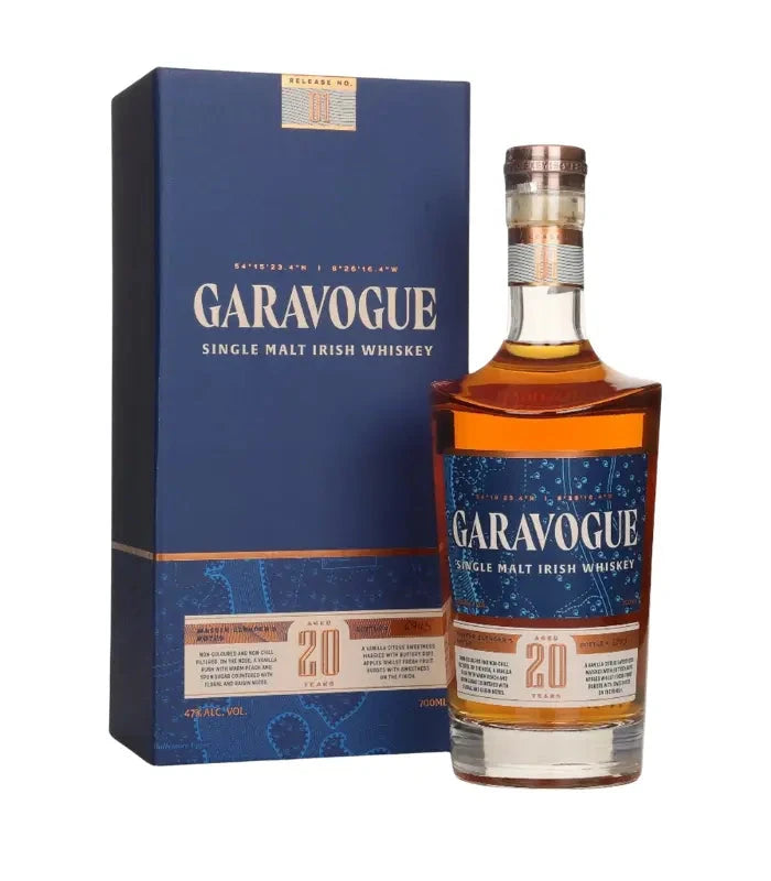 Garavogue 20 Year Old Single Malt Irish Whiskey 700mL Irish Whiskey Sazerac 
