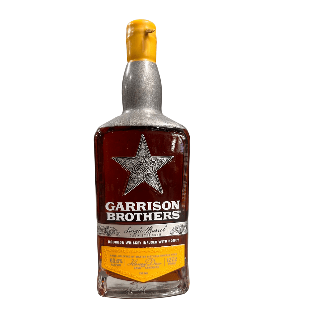 Garrison Brothers Honeydew Cask Strength Sip Whiskey Private Select 127.2 Proof Barrel HD107 Whiskey Garrison Brothers 