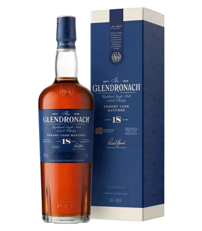 The GlenDronach 18 Year Highland Single Malt Scotch Whisky 700mL