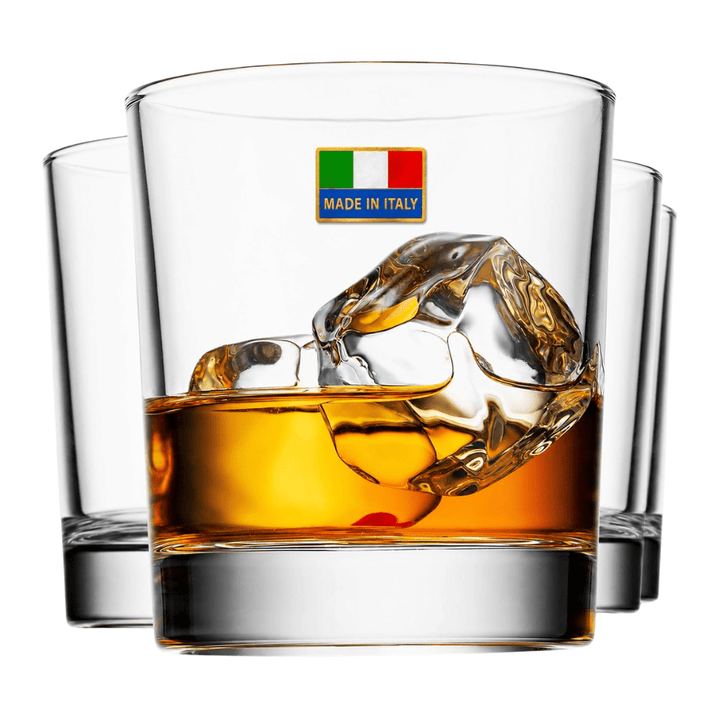 Whiskey Rock Glasses Set Of 4 Accessories Godinger 