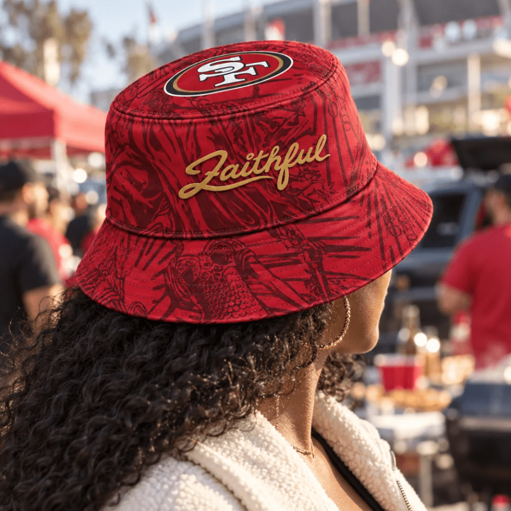 Gold Bar Whiskey 40th Anniversary Joe Montana Single Barrel Select Gift Set w/ Limited Edition 49ers Bucket Hat Whiskey Gift Set Gold Bar Whiskey 