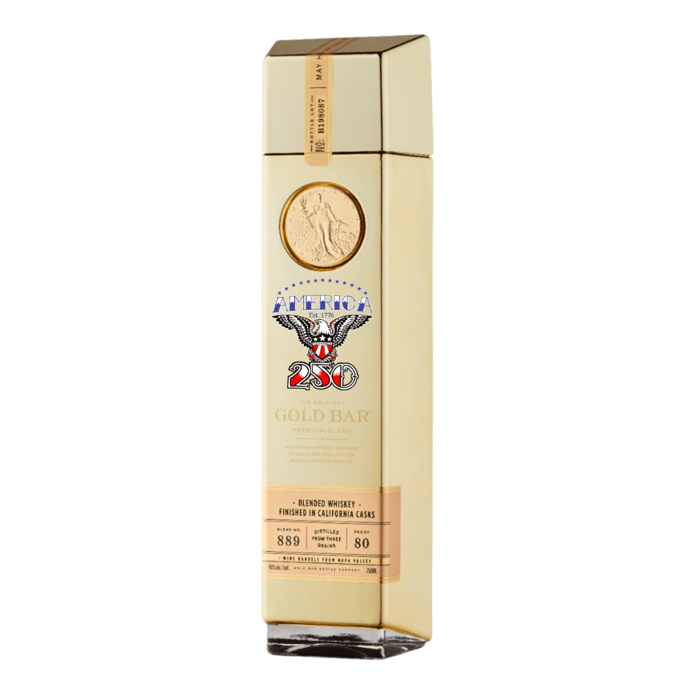 Gold Bar Whiskey America 250 Limited Edition Whiskey Gold Bar Whiskey 