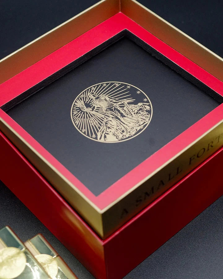 Gold Bar Whiskey Small Fortune 50ml 6PK Blended Whiskey Gold Bar 