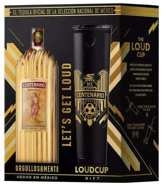 Gran Centenario Reposado Tequila Loud Cup Gift Set – Sip Whiskey