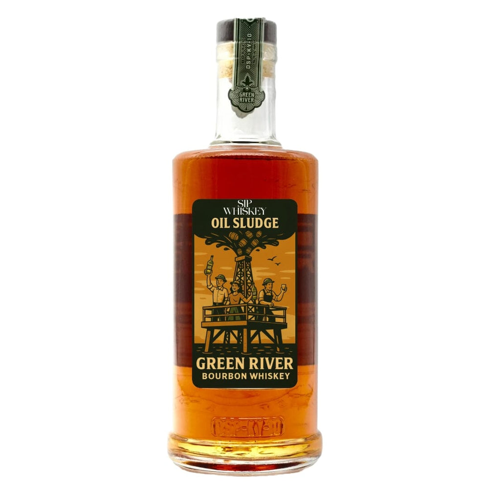 Green River Bourbon x Sip Whiskey Private Select 'Oil Sludge' 126.6 Proof Bourbon Green River Distilling 