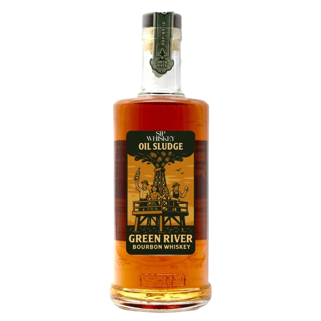 Green River Bourbon x Sip Whiskey Private Select 'Oil Sludge' 126.6 Proof Bourbon Green River Distilling 