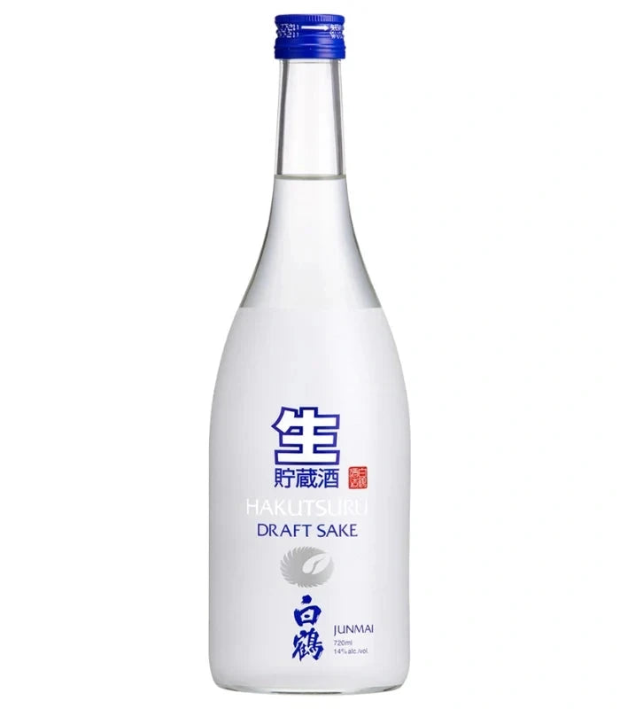 Hakutsuru Draft Junmai Japanese Sake 720mL Wine Hakutsuru 