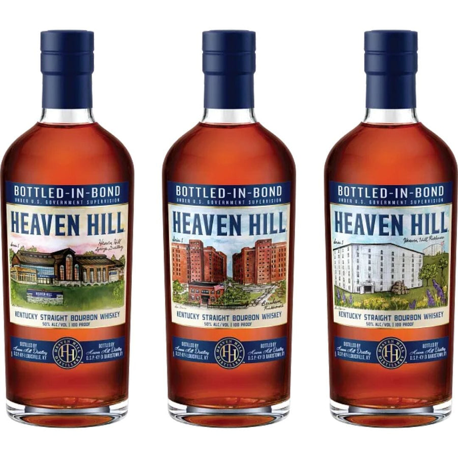 Heaven Hill 7 Year Artist Series Collection X Bri Bowers 3pk Bourbon Heaven Hill Distillery 