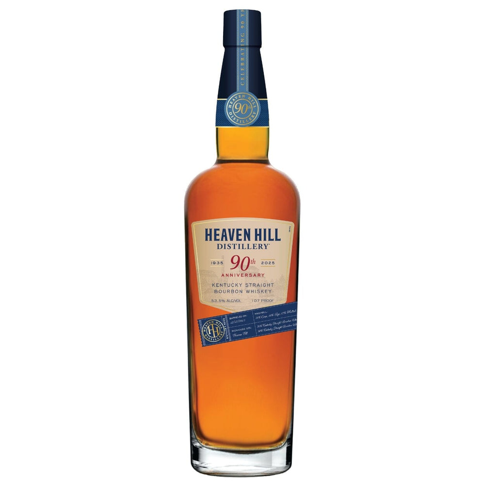 Heaven Hill 90th Anniversary 9-Year-Old Kentucky Straight Bourbon Whiskey Rye Whiskey Heaven Hill Distillery 