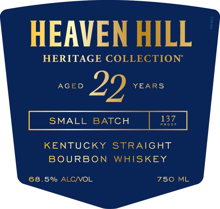 Heaven Hill Heritage Collection 22 Year Old 2026 Release Wheat Whiskey Heaven Hill Distillery 