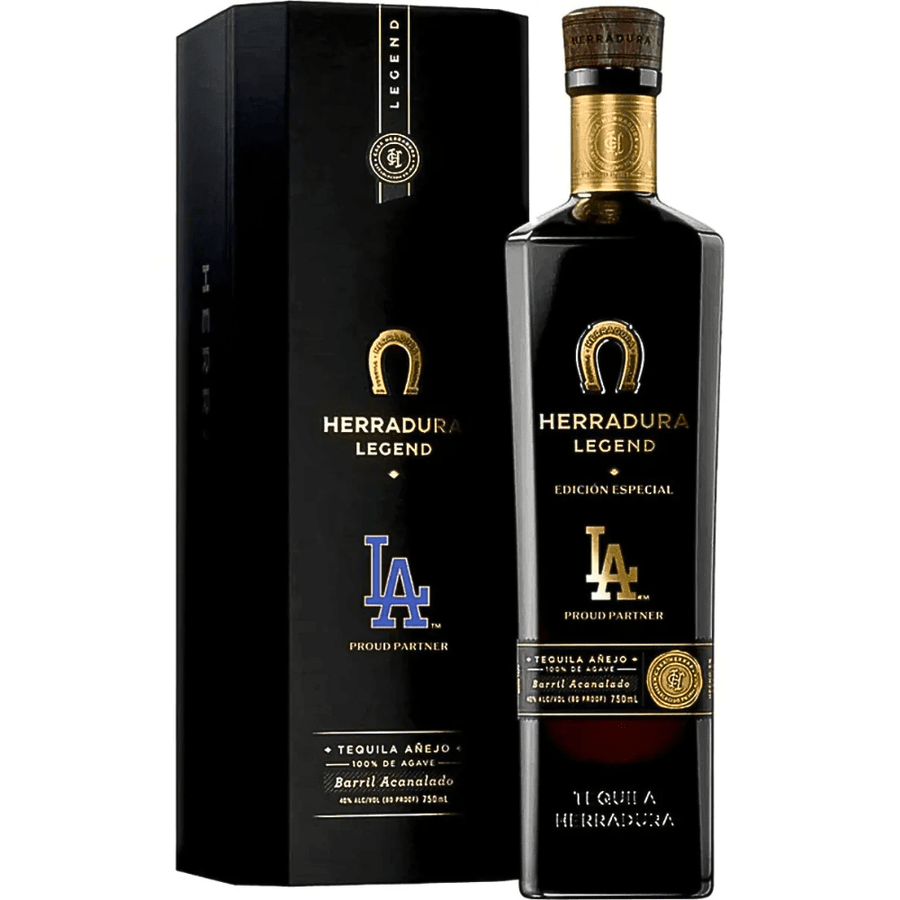Herradura Legend X Los Angeles Dodgers Anejo Tequila Limited Edition Tequila Herradura 