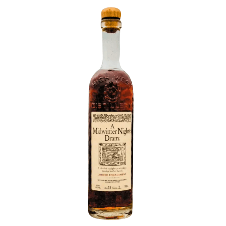 High West A Midwinter Night's Dram Act 13 Rye Whiskey High West Distillery 