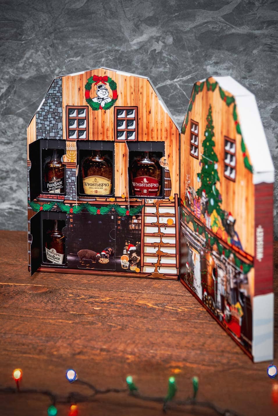 WhistlePig Hogidays Advent Calendar 12PK 50ML Rye Whiskey WhistlePig 