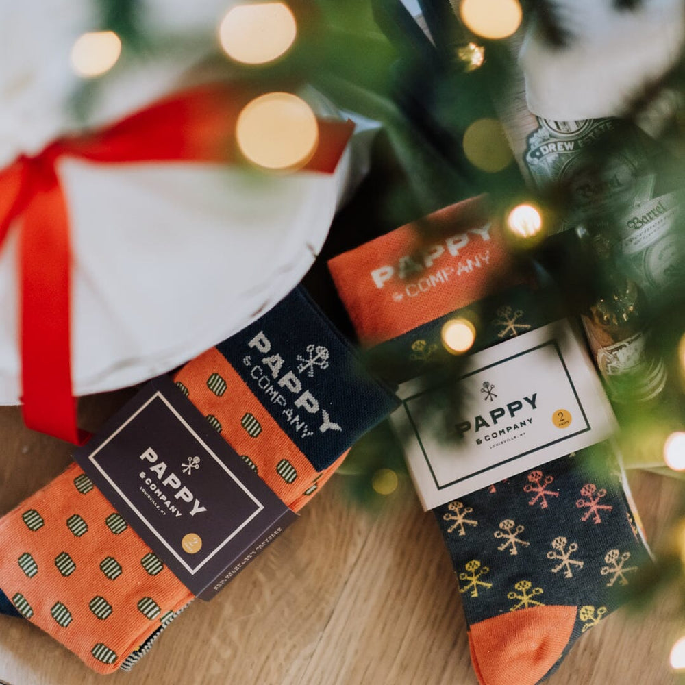 Pappy & Company Keys & Stripes Sock Set Apparel & Gear Pappy & Company 