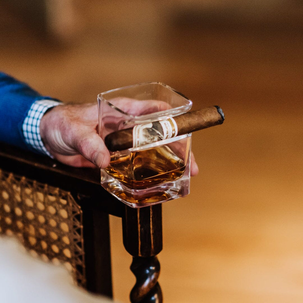Cigar Glass for Bourbon Cigar Accessories Pappy & Company 