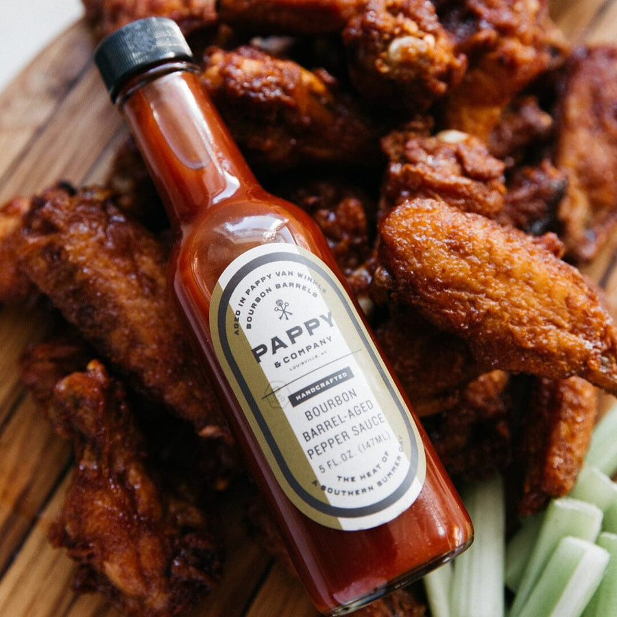 Pappy Van Winkle Bourbon Barrel Aged Pepper Sauce Food Pappy & Company 