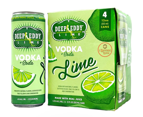 Buy Deep Eddy Vodka Seltzer Lemon 4pk | Sip Whiskey