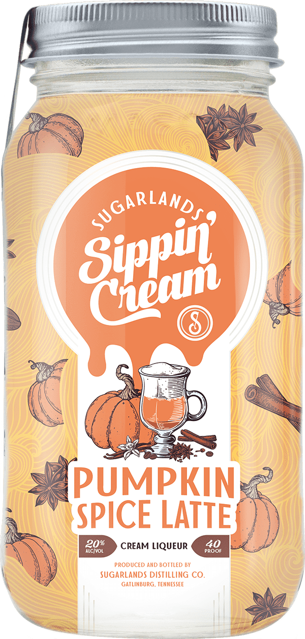 Sugarlands Pumpkin Spice Latte Sippin’ Cream Liqueur Sugarlands Distilling Company 