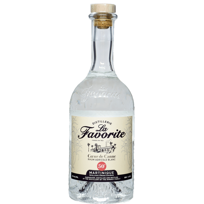 La Favorite Rhum Agricole Blanc Rum La Favorite Distillery 