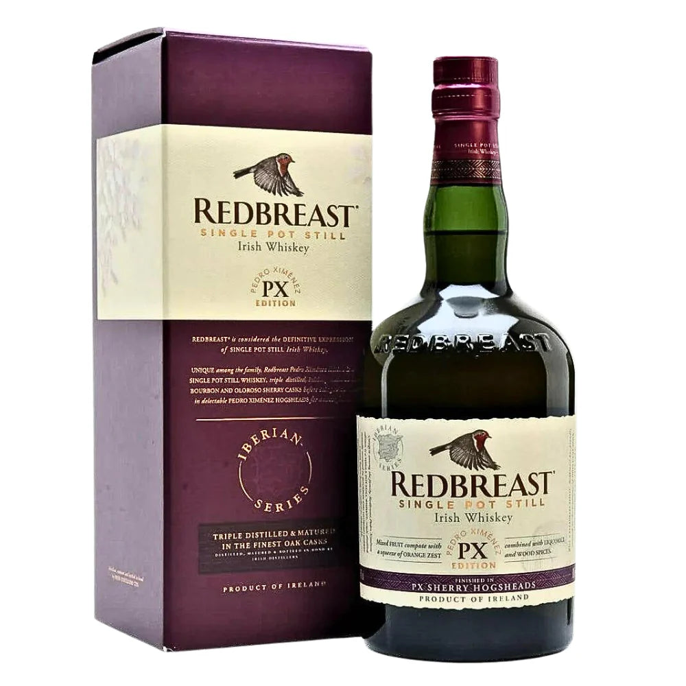 Redbreast Single Pot Still PX Sherry Hogsheads Cask Irish whiskey Redbreast 