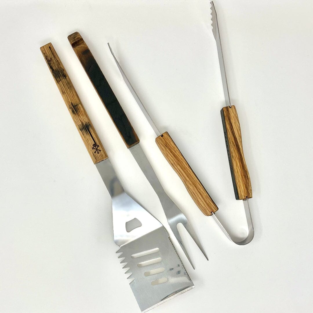 Barrel Stave Grilling Tool Set Home & Bar Pappy & Company 