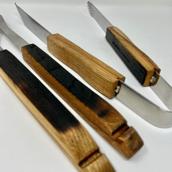 Barrel Stave Grilling Tool Set Home & Bar Pappy & Company 