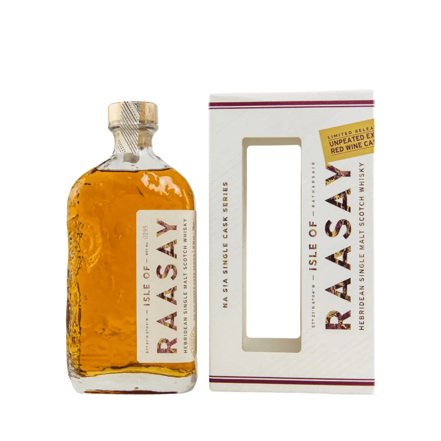 Isle of Raasay Unpeated Ex-Bordeaux Red Wine Cask Strength Whiskey Scotch Isle of Raasay Distillery 