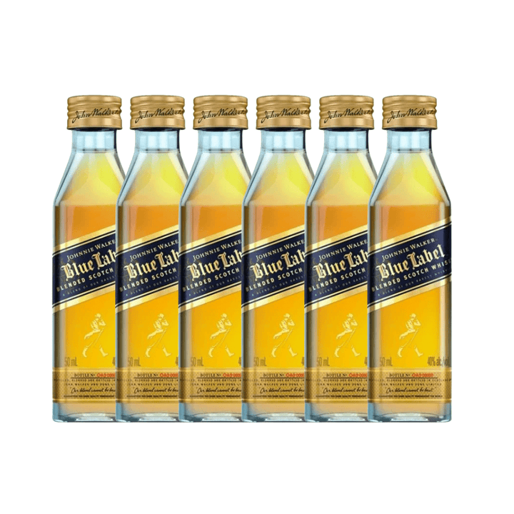Johnnie Walker Blue Label 50ml 6PK Scotch Johnnie Walker 