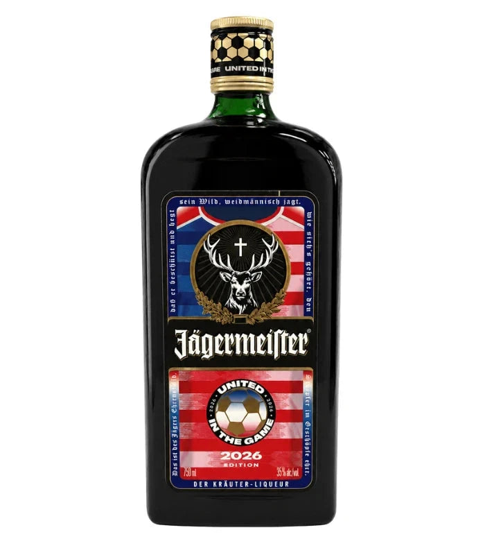 Jagermeister Liqueur USA "United in the Game" 2026 Edition 750mL Liqueur Jagermeister 