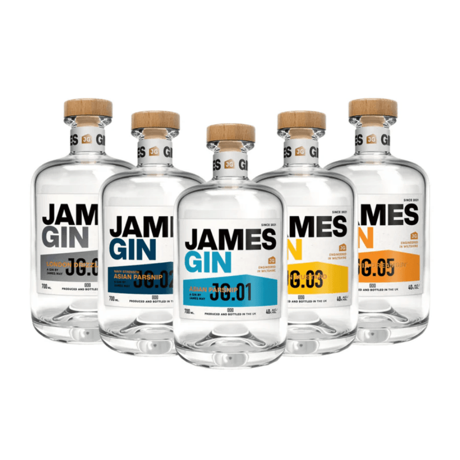 James Gin JG 01–05 Collection Bundle Gin James Gin 