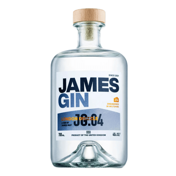 James Gin London Drizzle - Classic London Dry Style Craft Gin