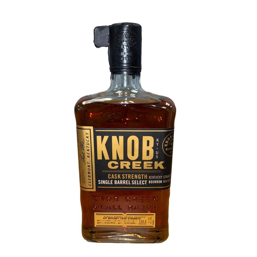 Knob Creek Cask Strength "Knob Island" Sip Whiskey Single Barrel Select 122.3 Proof Bourbon Knob Creek 