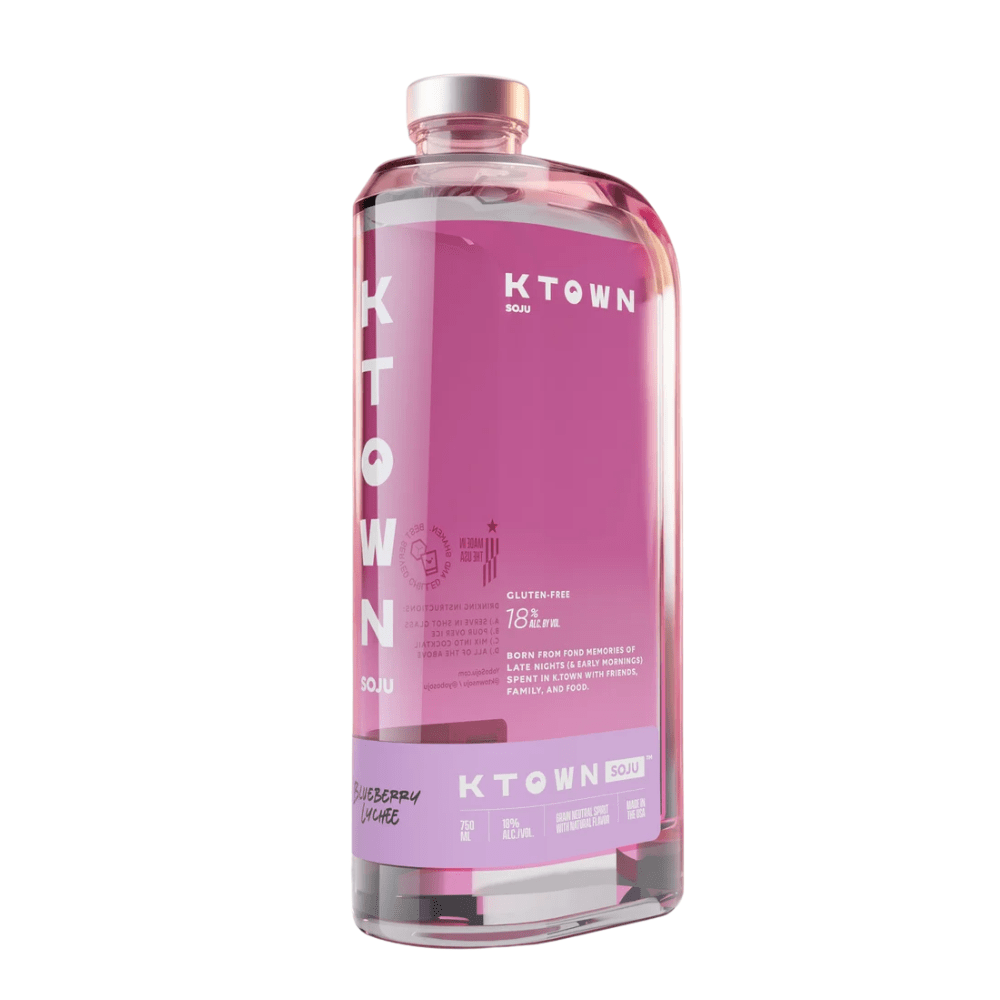 Ktown Soju Blueberry Lychee