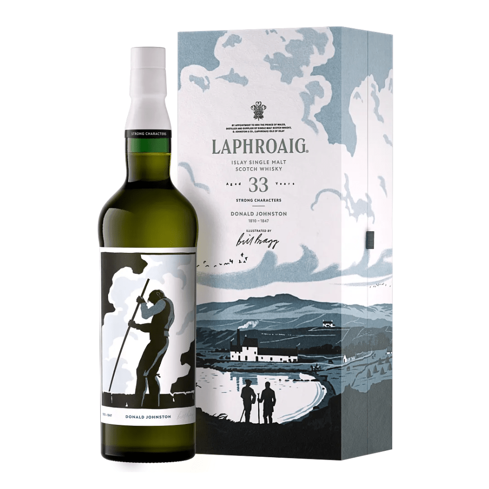 Laphroaig 33 Year Old Strong Characters Donald Johnston Scotch Laphroaig 