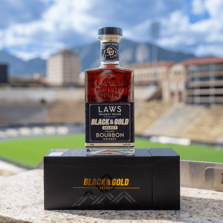 Laws Whiskey House Four Grain Black & Gold Select Straight Bourbon Whiskey Whiskey Laws Whiskey House 