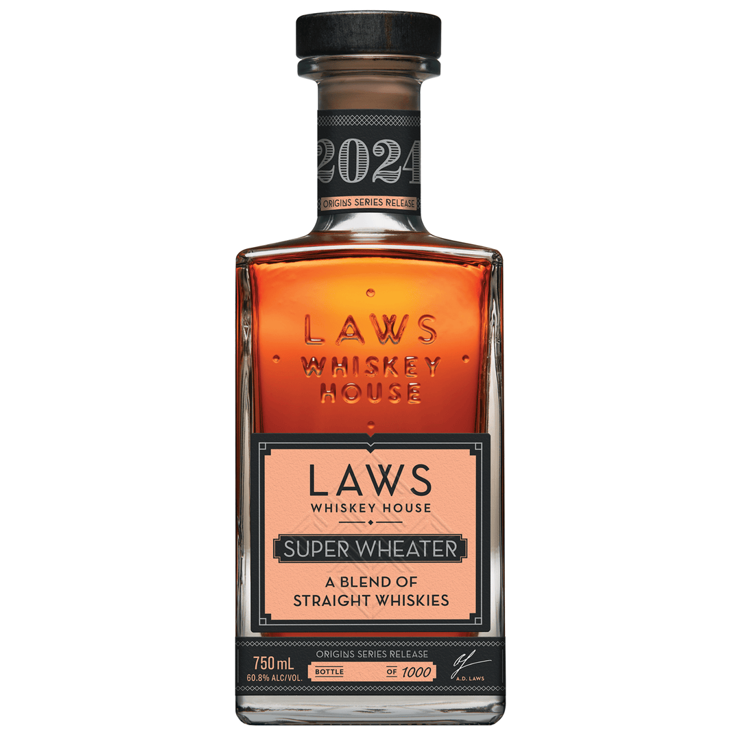Laws Whiskey House Super Wheater A Blend Of Straight Whiskey ORIGINS Series Release 2024 Whiskey Laws Whiskey House 