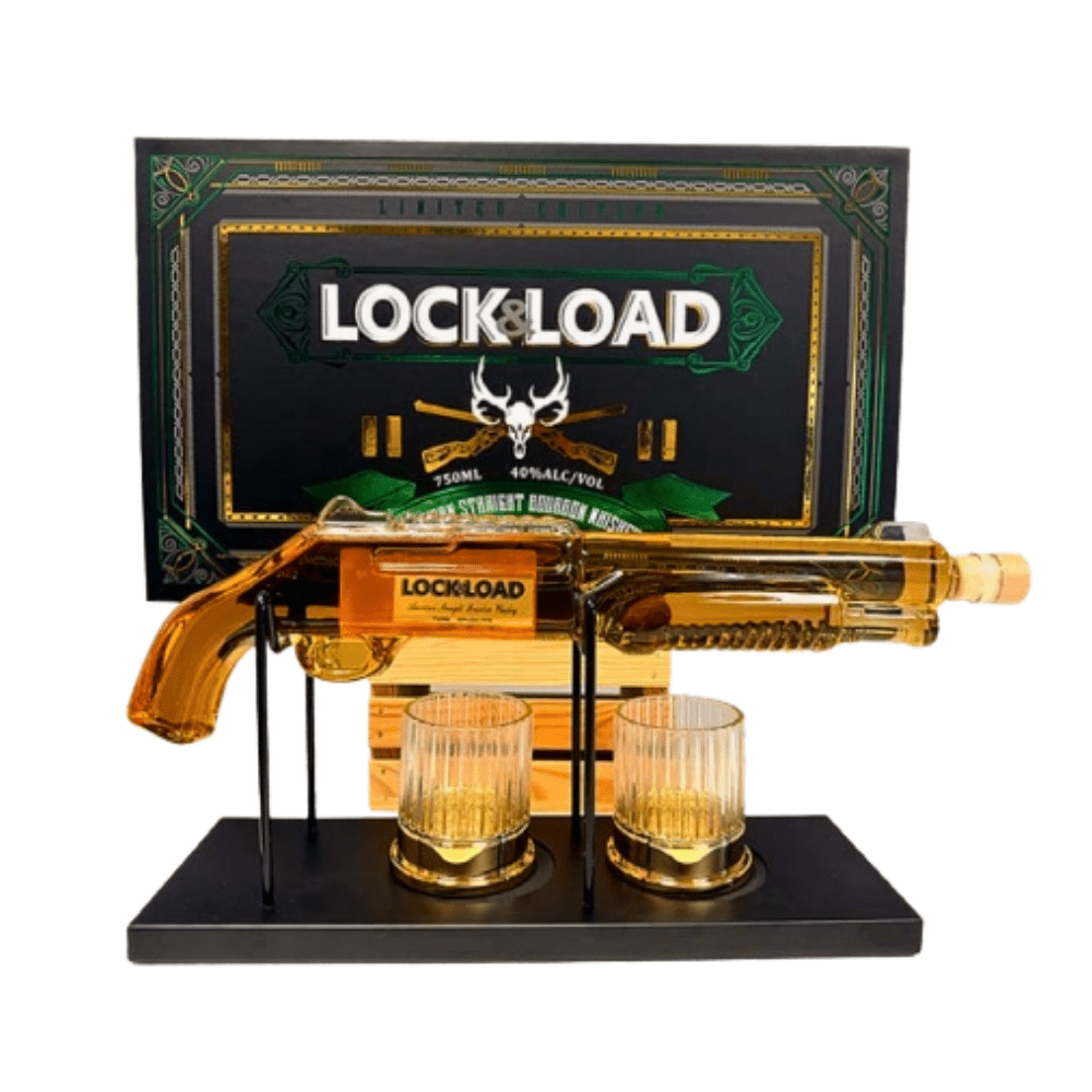 Lock And Load Rifle Bourbon Gift Set