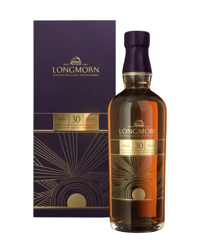 Longmorn 30 Year Speyside Single Malt Scotch Whiskey 700mL Scotch Longmorn 