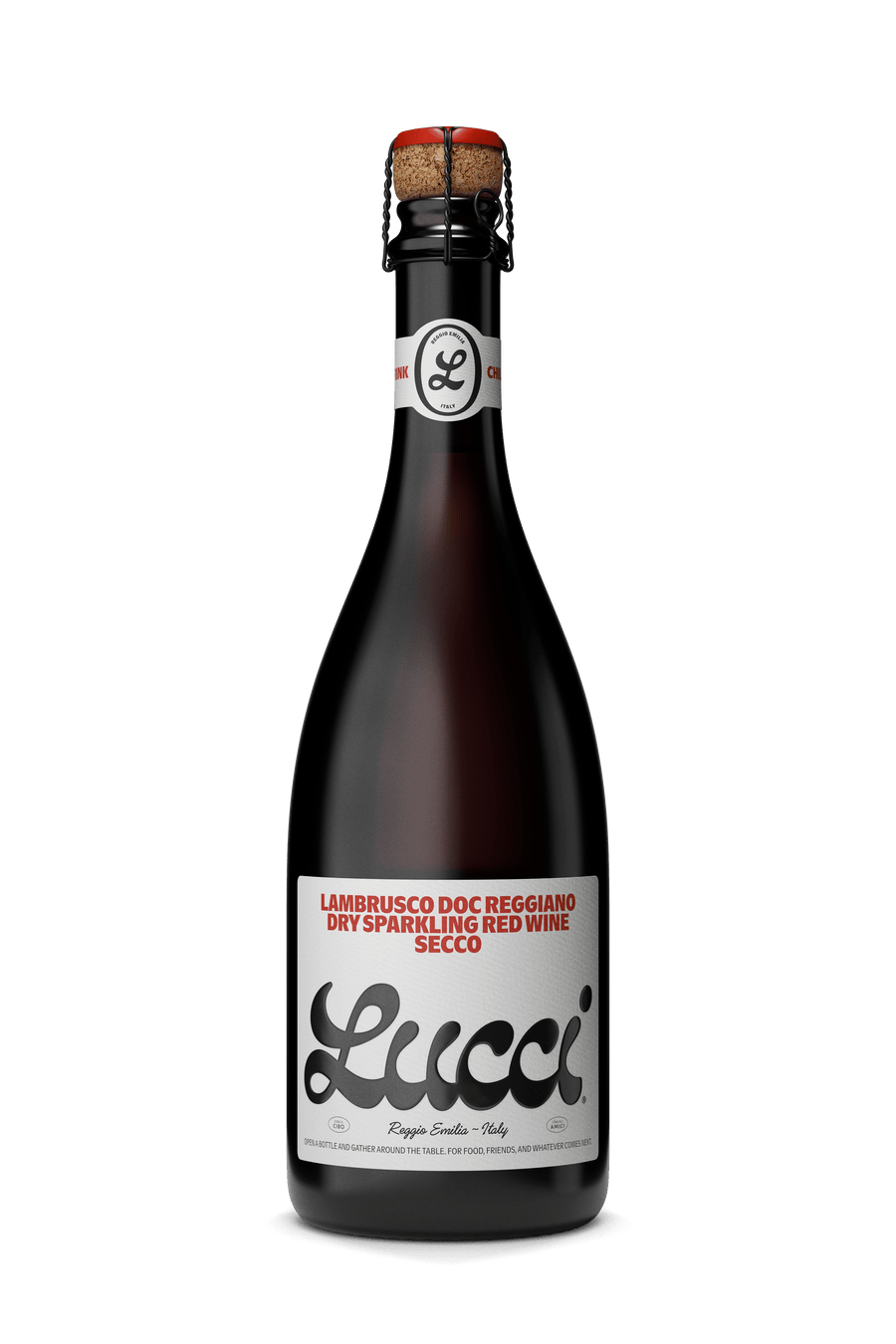 Lucci Lambrusco Reggiano DOC Dry Sparkling Wine Secco Wine Lucci 