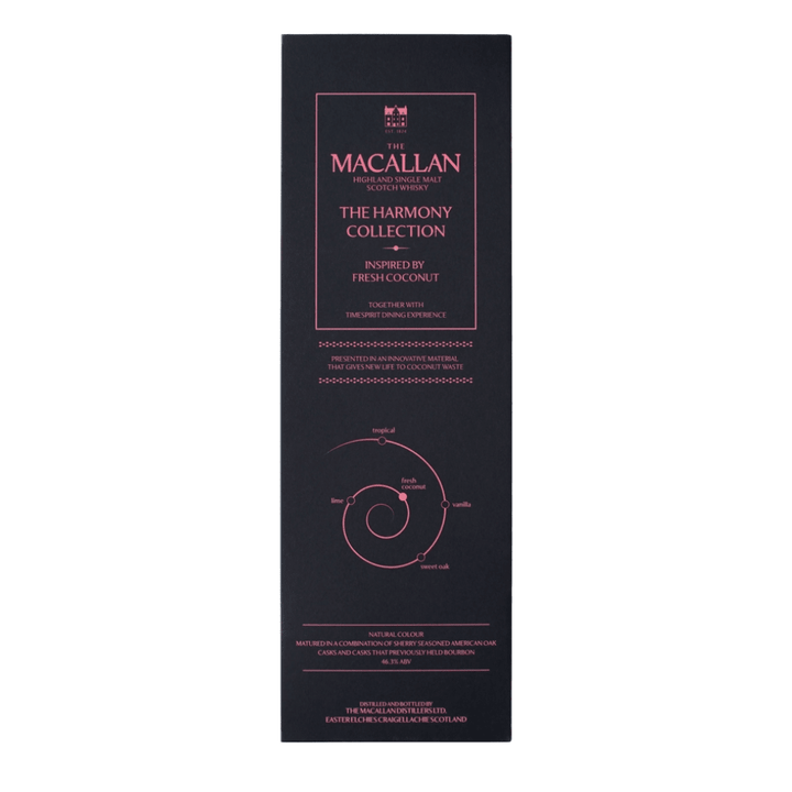 The Macallan Harmony Collection Inspired by Fresh Coconut Single Malt Scotch Whisky The Macallan 